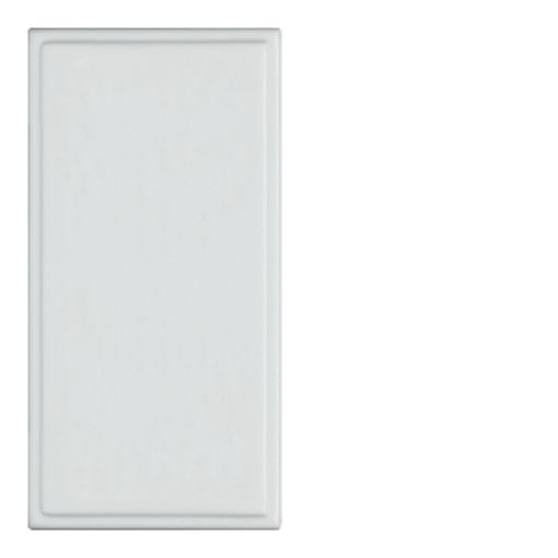 Picture of Hager White Single Euromodule Blank
