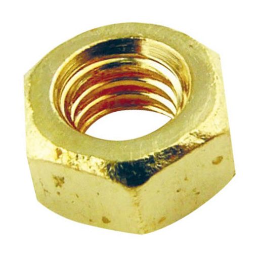 Picture of Olympic Fixings M8 Hexagon Nuts Brass 100 Pcs