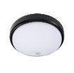 Picture of ROBUS OHIO Multiwattage 8W 12W 18W IP54 Circular Bulkhead 3000 4000 6500K PIR c/w White and Black Trims