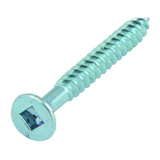 Picture of Olympic Fixings 8 X 3 CSK Square Twinthread Screw BZP 100 Pcs