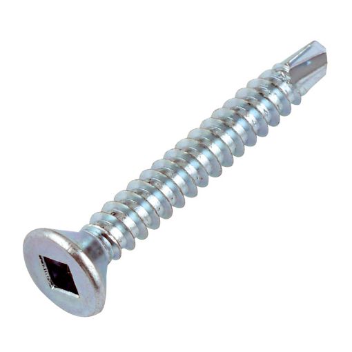 Picture of Olympic Fixings 8 X 1 CSK Square Self Driller BZP 200 Pcs