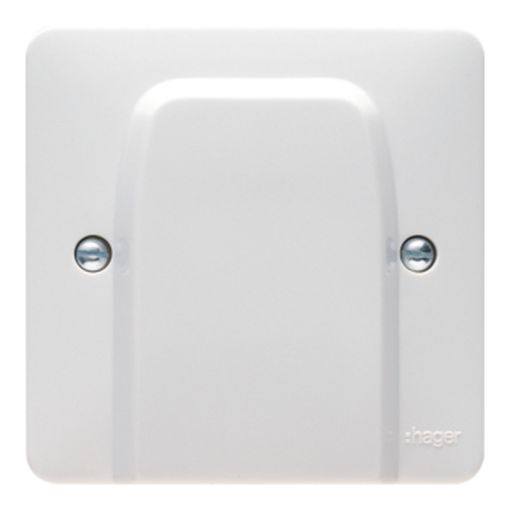 Picture of Hager 20A White Flex Outlet Plate