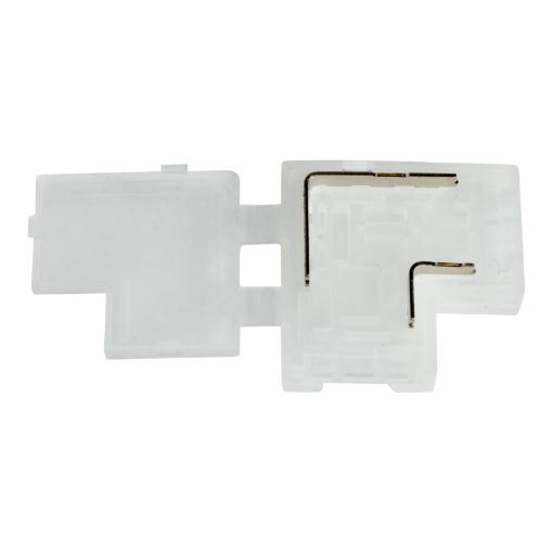 Picture of ROBUS VEGAS COB EASY CLIP Connector For COB 24V CCT1 IP20/ L-Shape, Without Wires/ Priced Per 10pc