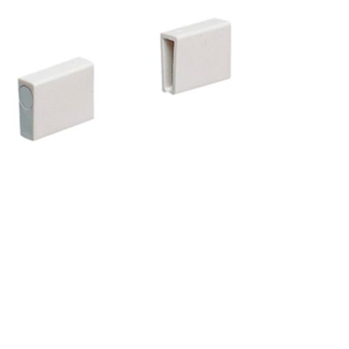 Picture of Hager 10 Endcaps for Busbar: 1 Pole