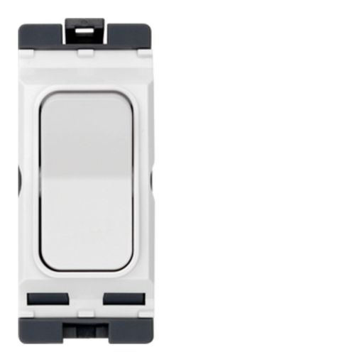 Picture of Hager 2 Way & Centre Off Retractive Switch White