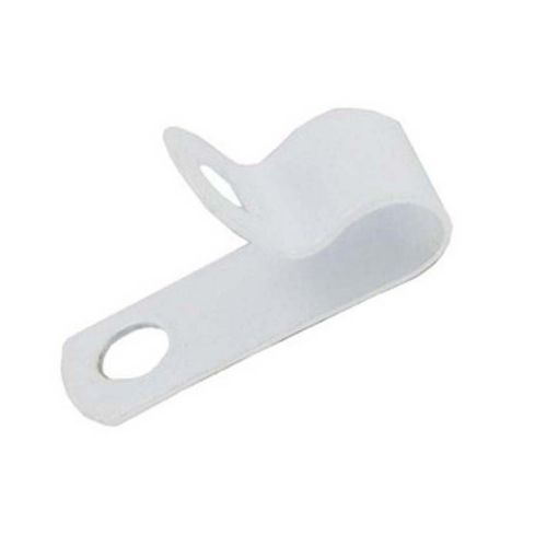 Picture of Deligo Pyro Cable Clips LSF 9mm White (Pack of 50)