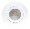 Picture of ROBUS GEM 6W LED CCT4 Gimbal Downlight IP65 67mm Cut Out 2700K 3000K 4000K 6500K Dimmable Matte White